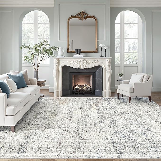 Soalmost Washable Area Rug 8x10, Large Soft Rugs