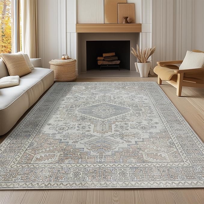 Machine Washable Rugs 6x9 Area Rugs
