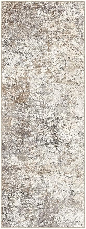 UERMEI 2x6 Washable Runner Rug for Hallway, Non Slip Low Pile Kitchen Carpet