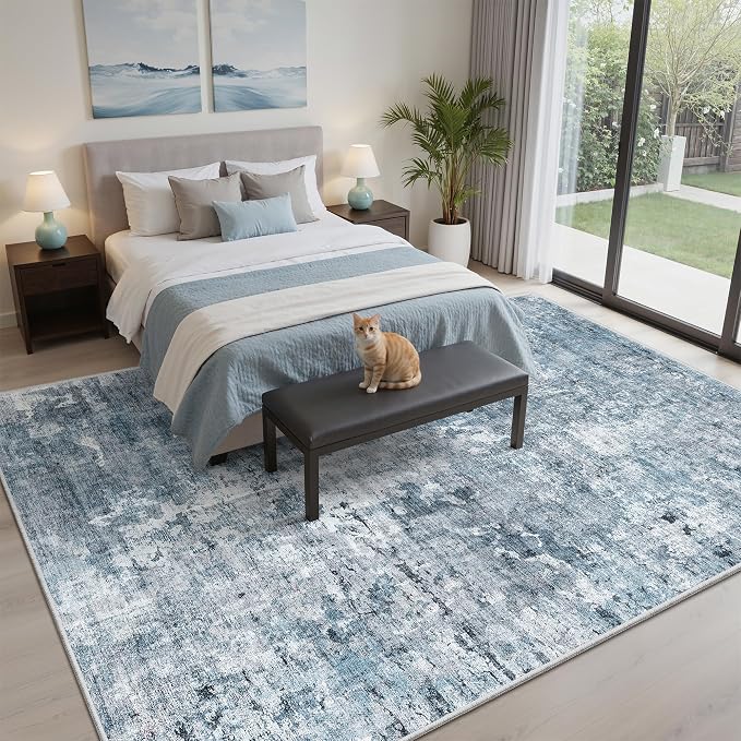 Soalmost Area Rug 6x9 Abstract Rugs