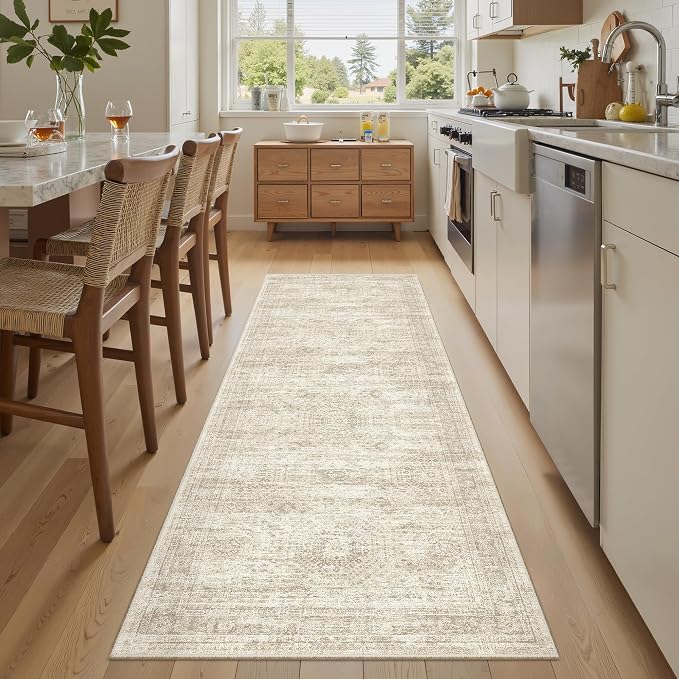 Soalmost Runner Rug 2'x6' Washable Non-Slip Runner Rugs