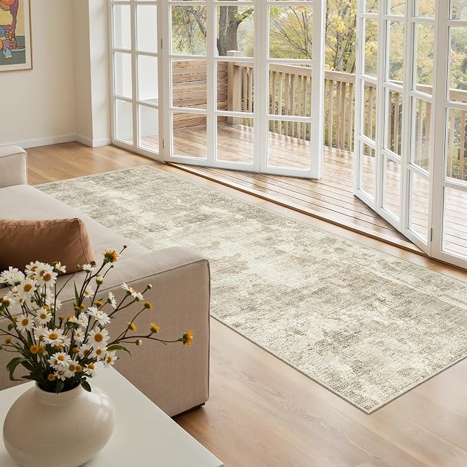 Soalmost Runner Rug 2x5 Washable Non-Slip Kitchen Runner Rugs