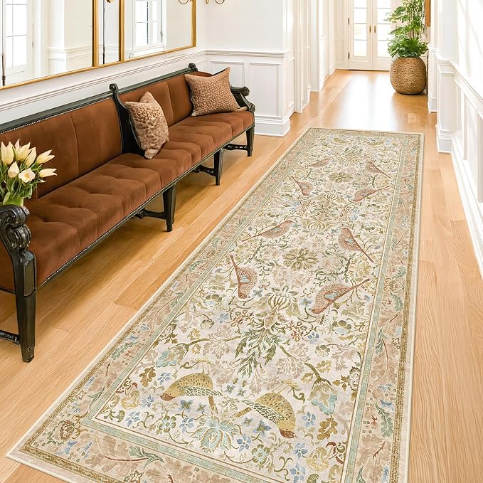 Hazo Haus 2'6"x8' Long Hallway Runner Rug