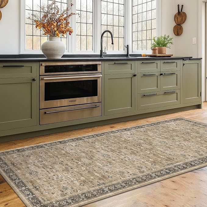 Hazo Haus Soft Taupe 2x7 Runner Rug