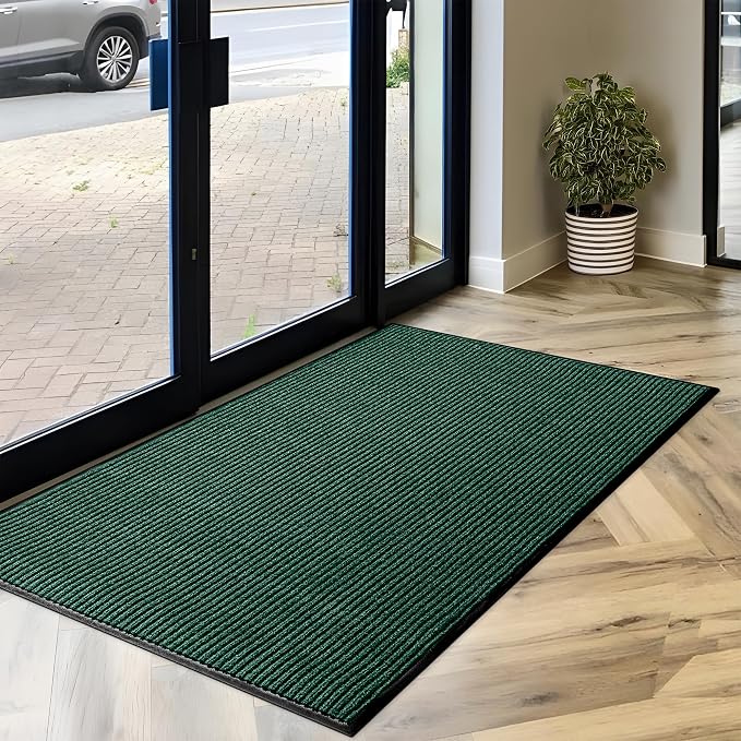 MaxMat® Extra Large Commercial Door Mat, Rubber Border Heavy Duty Door Mat