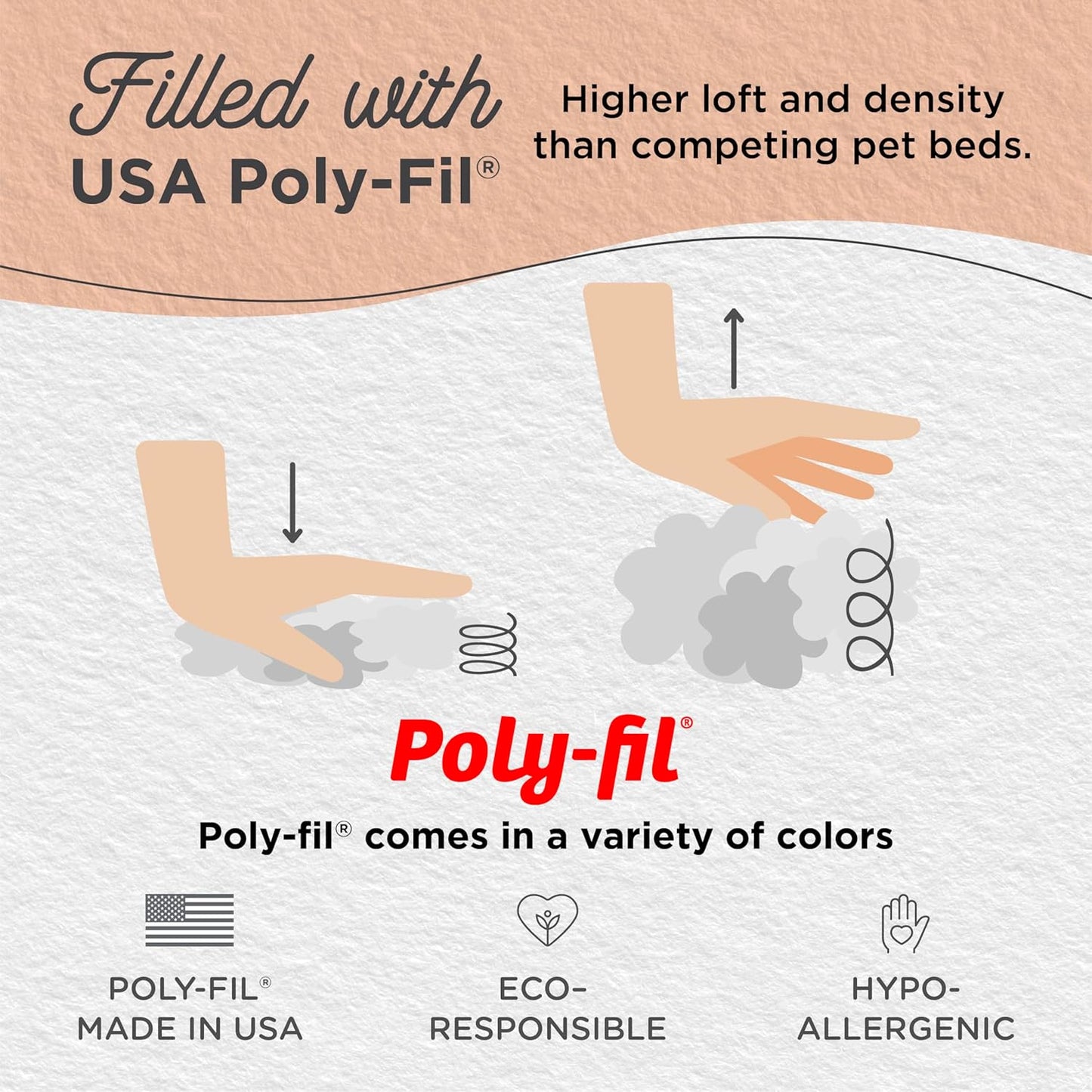 Best Friends by Sheri Original Calming Donut Dog and Cat Bed, Shag Faux Fur, Taupe, XL (45in x 45in) - Anxiety Relief for Pets Up to 150 lbs