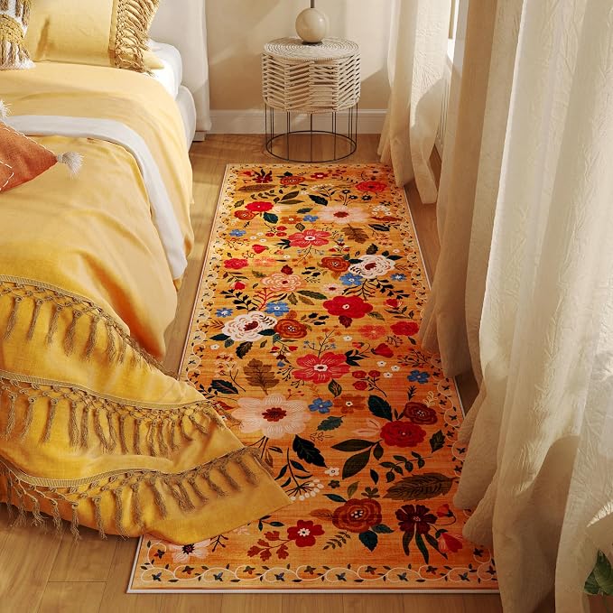 Rugcomf Runner Rug for Kitchen Rug Non Slip 2'x 6' Washable Rugs