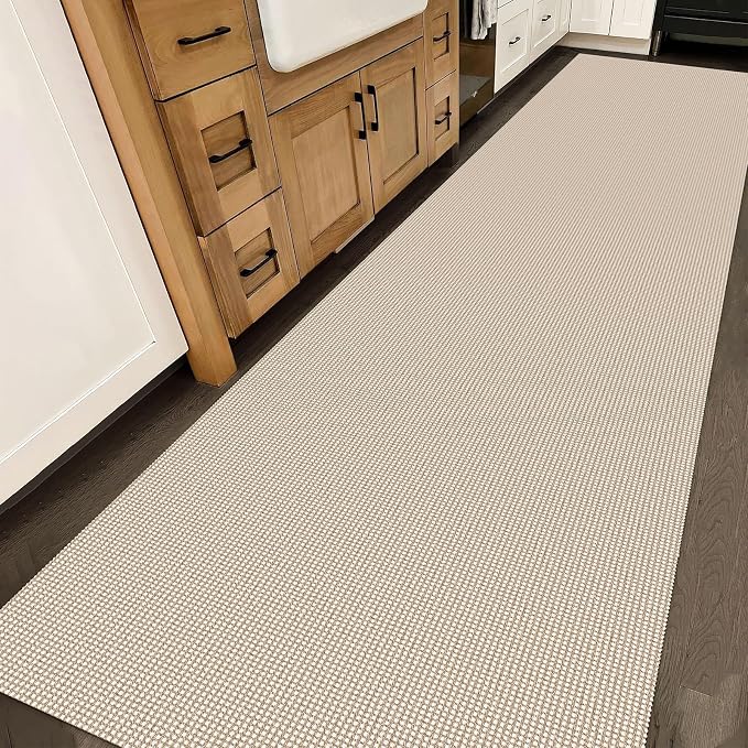 IOHOUZE Washable Exrea Long Hallway Runner Rug 3x14 Non Slip Rubber Backed