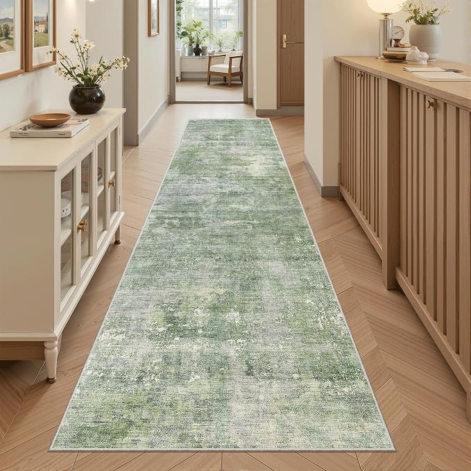 Soalmost Runner Rug 2x8 Washable Non-Slip Hallway Runner Rugs