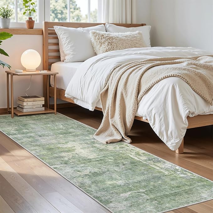 Soalmost Washable Runner Rug