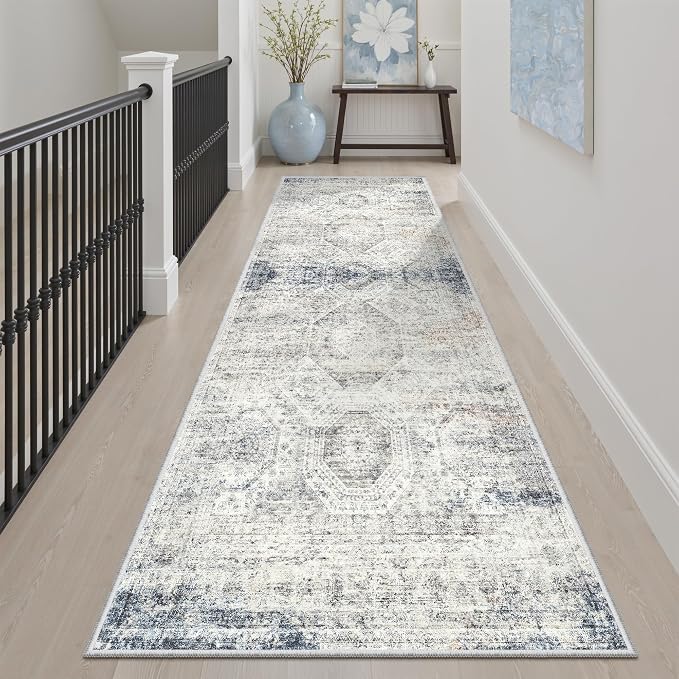 Soalmost Washable Runner Rug