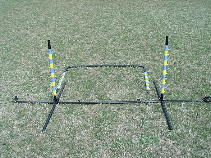 Agility Tire Jump - Double Walled Inflatale Tires with a Metal Frame Setup for Competition and Training