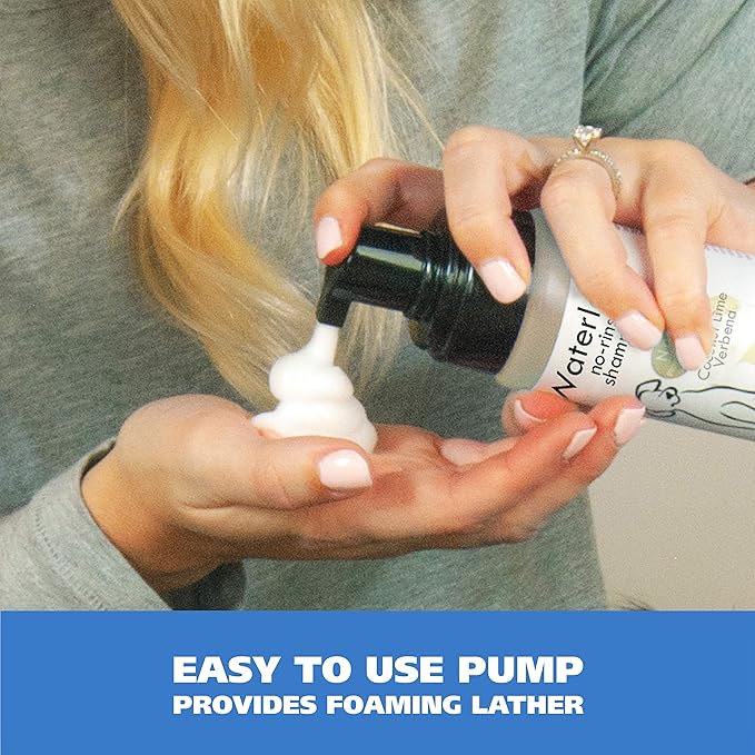 Wahl Waterless Shampoo for Animals, No Rinse | Oatmeal & Coconut Lime Verbena | Conditioning & Detangling | For Dogs, Cats & Horses | 7.1 Oz