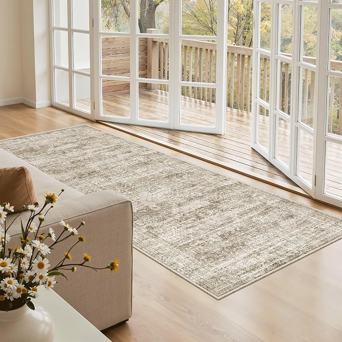 Soalmost Runner Rug 3x6 Washable Non-Slip Kitchen Runner Rugs
