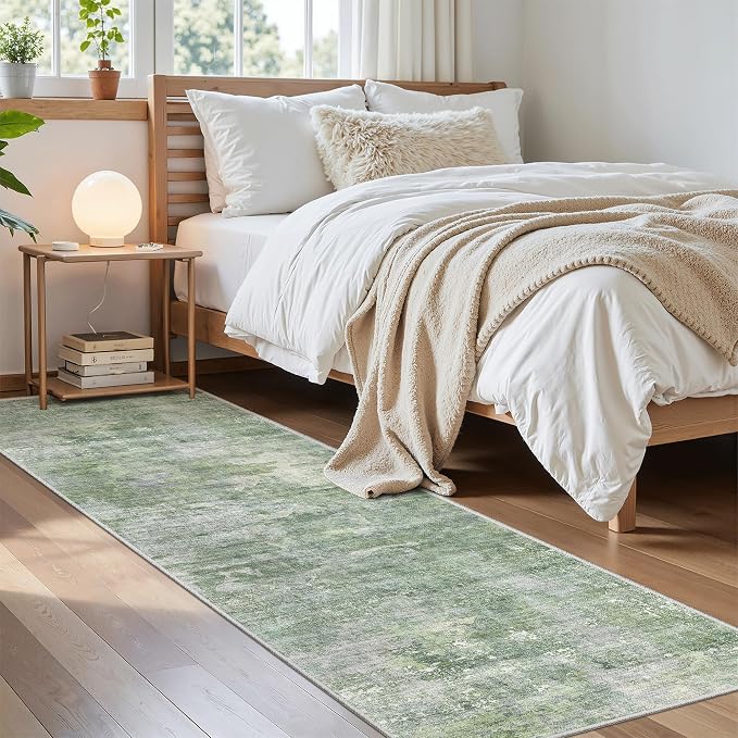 Soalmost Runner Rug 2x8 Washable Non-Slip Hallway Runner Rugs