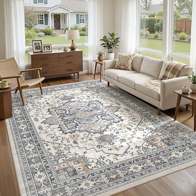 UERMEI 6x9 Area Rug Living Room Rugs