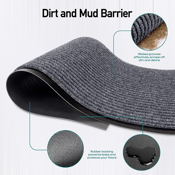 MaxMat® 4x8 Outdoor Rug, Extra Large Entryway Mat