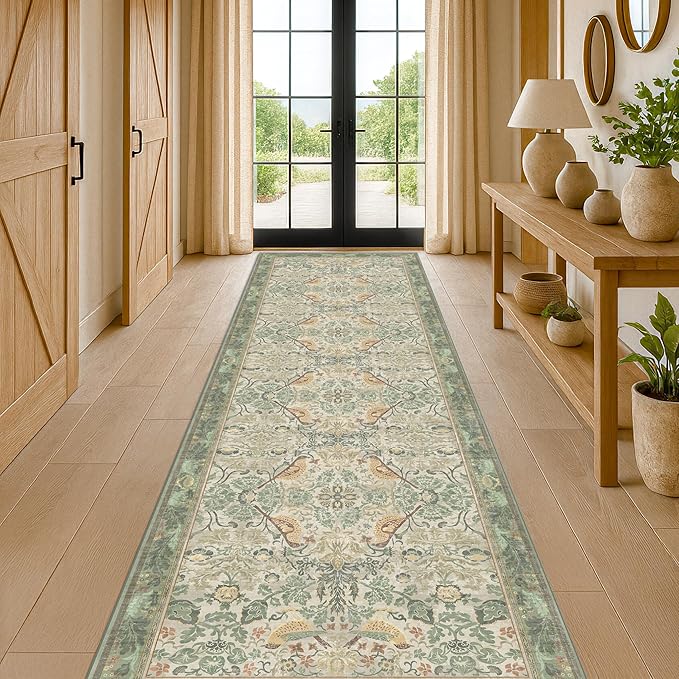 12ft Extra Long Vintage Runner Rugs