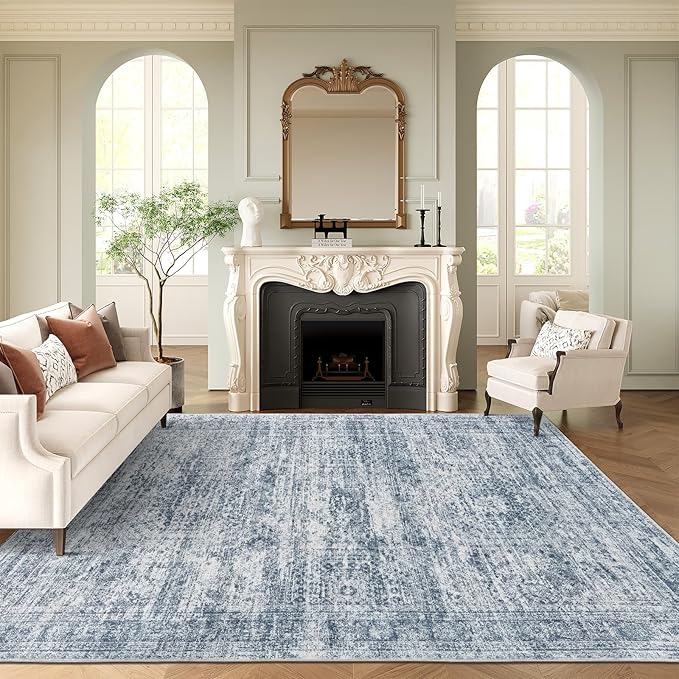 Soalmost Washable Area Rug 8x10, Large Soft Rugs