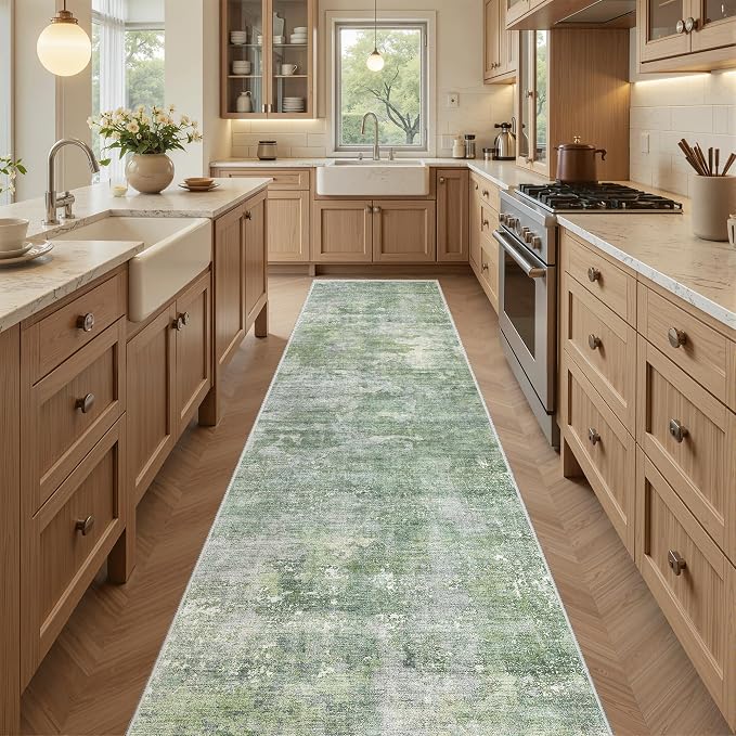 Soalmost Runner Rug 2x8 Washable Non-Slip Hallway Runner Rugs