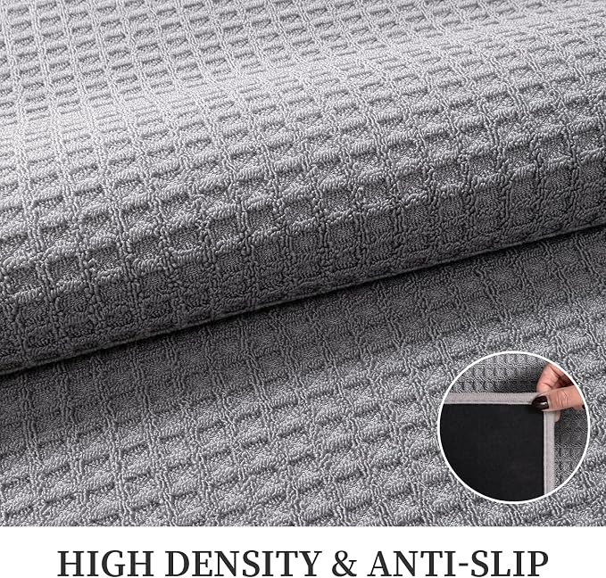 YIHOUSE Indoor Door Mat 24" x 36", Non-Slip Washable Entryway Mat, Dirt Trapper