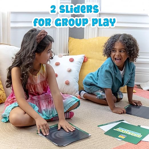 SPARK & WOW Sensory Cards | Discover | 12 Dynamic Patterns | 2 Sliders | Calming Corner Items for Kids | Screen-Free Visual Sensory Toys