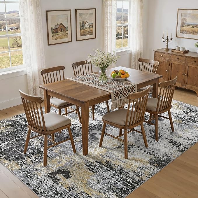 UERMEI 10x14 Area Rug for Living Room