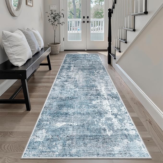Soalmost Washable Runner Rug