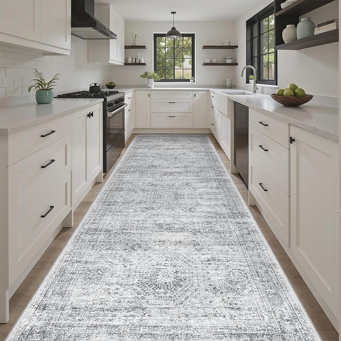 Soalmost 4x12 Wide Hallway Runners: Washable 12ft Runner Rug