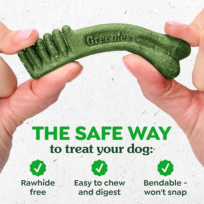 Greenies Veterinarian-Recommended Adult Natural Dental Dog Treats Petite Size,Variety Pack Flavor,(3) 12 oz. Packs,60 Count (Pack of 2)