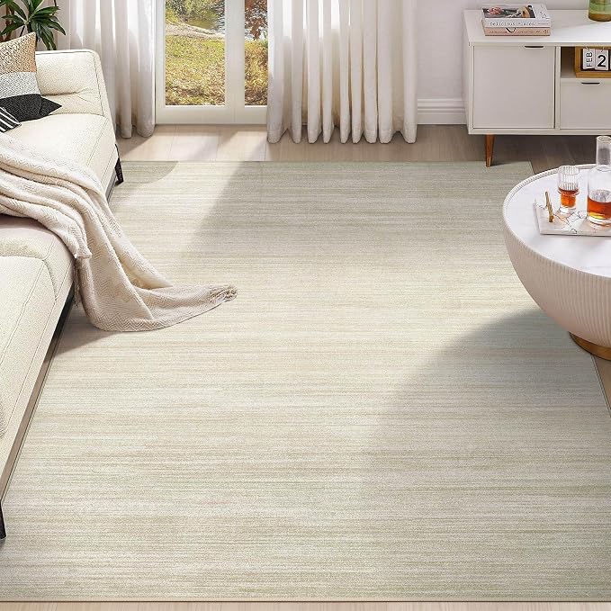 UERMEI 8x10 Washable Area Rug
