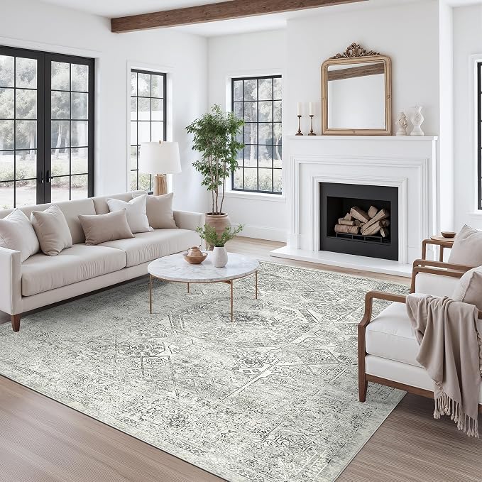 Soalmost Washable Area Rug 8x10