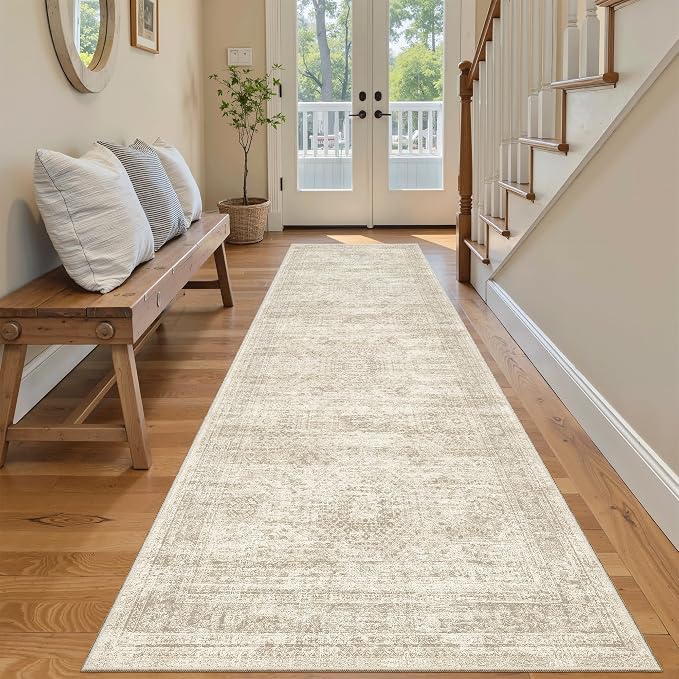 Soalmost Washable Runner Rug