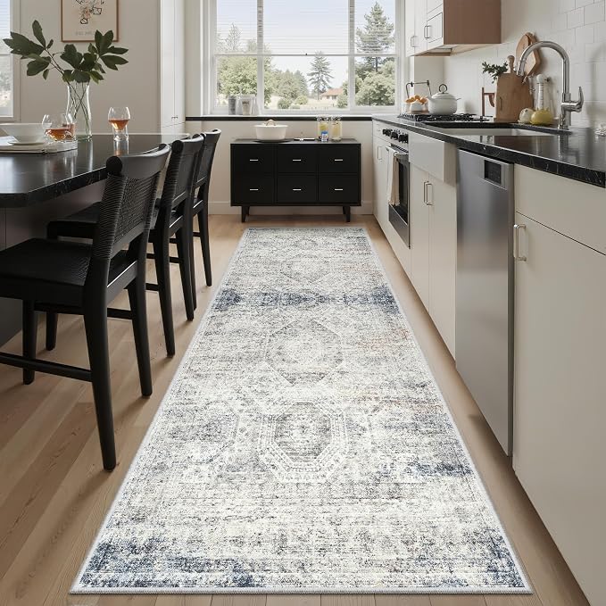 Soalmost Washable Runner Rug