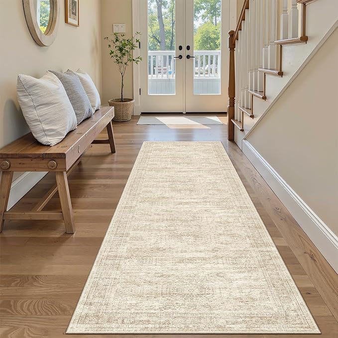 Soalmost Runner Rug 2'x6' Washable Non-Slip Runner Rugs