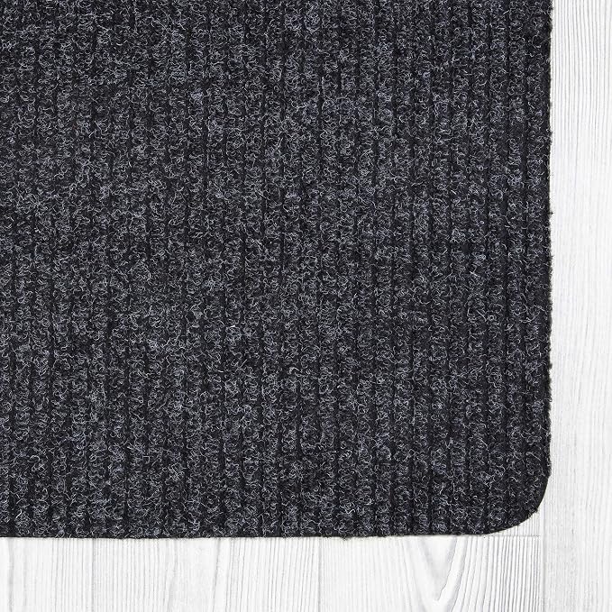 Ottomanson 5' x 6'6" Mud Mat Area Rug Scraper Carpet
